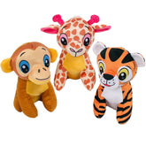 Soft Plush Stuffed Wild Animal Kids Toy In Bulk - Assorted